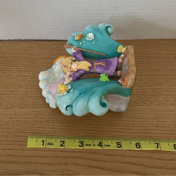 The Beginners Bible Moses Parts The Red Sea Ceramic Collectible Figure 1996 Rare - Picture 15 of 15